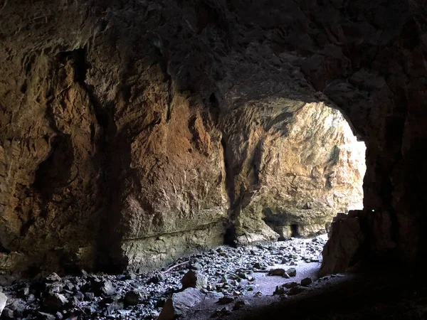 Weaver Mağarası Tkalca Mağarası Veya Tkalca Mağarası Tkalca Jama Cerknica — Stok fotoğraf