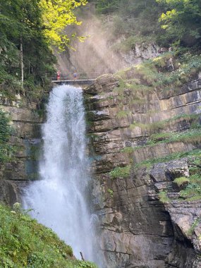 Gleichnamigen Naturpark und ueber dem Brienzersee - Bern Kantonu, İsviçre (Schweiz)
