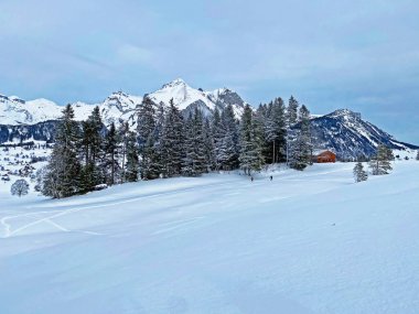 Obertoggenburg bölgesi, Unterwasser - İsviçre 'nin St. Gallen Kantonu (Schweiz)