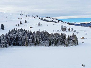 Obertoggenburg bölgesi, Unterwasser - İsviçre 'nin St. Gallen Kantonu (Schweiz)