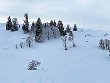 Obertoggenburg bölgesi, Unterwasser - İsviçre 'nin St. Gallen Kantonu (Schweiz)
