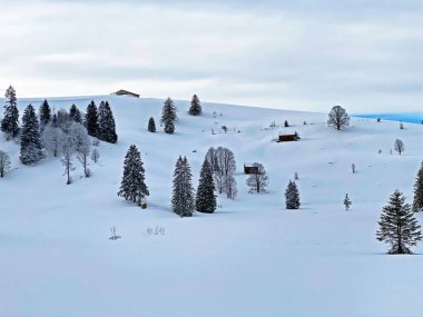 Obertoggenburg bölgesi, Unterwasser - İsviçre 'nin St. Gallen Kantonu (Schweiz)