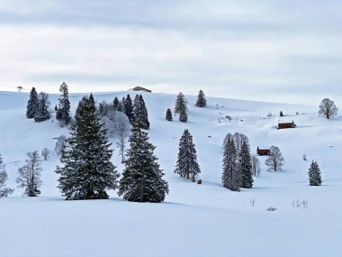 Obertoggenburg bölgesi, Unterwasser - İsviçre 'nin St. Gallen Kantonu (Schweiz)