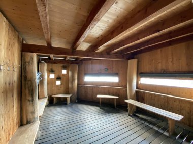 Flachsee (Vogelbeobachtungsstand im Wasservogelschutzgebiet Flachsee), Unterlunkhofen - İsviçre (Schweiz)