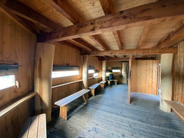 Flachsee (Vogelbeobachtungsstand im Wasservogelschutzgebiet Flachsee), Unterlunkhofen - İsviçre (Schweiz)