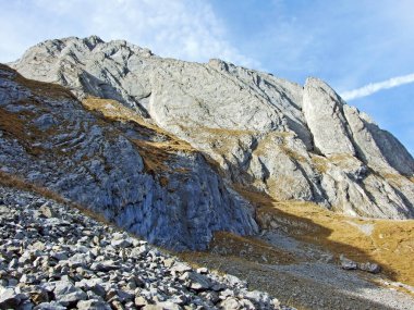 Alpstein dağ sırası ve Appenzellerland Turizm Bölgesi, Schwende - Appenzell Innerrhoden Kantonu (AI), İsviçre (Schweiz)