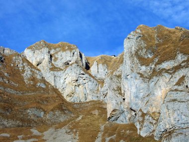 Alpstein dağ sırası ve Appenzellerland Turizm Bölgesi, Schwende - Appenzell Innerrhoden Kantonu (AI), İsviçre (Schweiz)