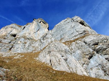 Alpstein dağ sırası ve Appenzellerland Turizm Bölgesi, Schwende - Appenzell Innerrhoden Kantonu (AI), İsviçre (Schweiz)