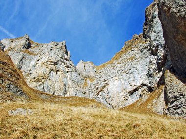 Alpstein dağ sırası ve Appenzellerland Turizm Bölgesi, Schwende - Appenzell Innerrhoden Kantonu (AI), İsviçre (Schweiz)