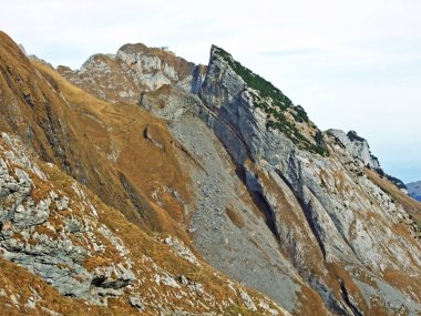 Alpstein dağ sırası ve Appenzellerland Turizm Bölgesi, Schwende - Appenzell Innerrhoden Kantonu (AI), İsviçre (Schweiz)