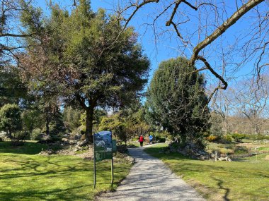 Cenevre Şehri Konservatuarı ve Botanik Bahçesi (Konservatuar et Jardin Botaniques de la Ville de Geneve) Konservatuvar und Botanischer Garten Chambesy, Genf - İsviçre (Suisse)