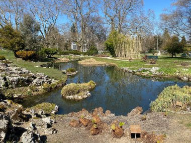 Cenevre Şehri Konservatuarı ve Botanik Bahçesi (Konservatuar et Jardin Botaniques de la Ville de Geneve) Konservatuvar und Botanischer Garten Chambesy, Genf - İsviçre (Suisse)