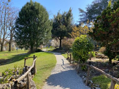 Cenevre Şehri Konservatuarı ve Botanik Bahçesi (Konservatuar et Jardin Botaniques de la Ville de Geneve) Konservatuvar und Botanischer Garten Chambesy, Genf - İsviçre (Suisse)
