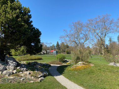 Cenevre Şehri Konservatuarı ve Botanik Bahçesi (Konservatuar et Jardin Botaniques de la Ville de Geneve) Konservatuvar und Botanischer Garten Chambesy, Genf - İsviçre (Suisse)