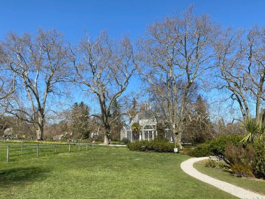 Cenevre Şehri Konservatuarı ve Botanik Bahçesi (Konservatuar et Jardin Botaniques de la Ville de Geneve) Konservatuvar und Botanischer Garten Chambesy, Genf - İsviçre (Suisse)