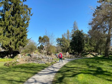 Cenevre şehrinin botanik bahçesi (Konservatuar et Jardin botaniques de la Ville de Geneve) - İsviçre (Suisse)