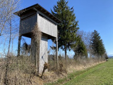 Wauwilermoos (Naturschutzgebiet Wauwilermoos), Wauwil - Lucerne Kantonu, İsviçre (Schweiz)
