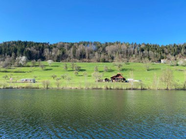 Egolzwilersee Gölü veya Egolzwiler Gölü, Egolzwil - İsviçre Lucerne Kantonu (Schweiz)