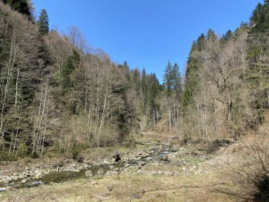 İsviçre dağ kütlesi Pilatus, Schwarzenberg LU - Lucerne Kantonu (Kanton Luzern), İsviçre (Schweiz)