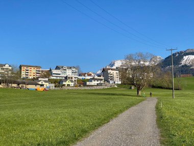 İsviçre dağ kütlesi Pilatus, Schwarzenberg LU - Lucerne Kantonu (Kanton Luzern), İsviçre (Schweiz)