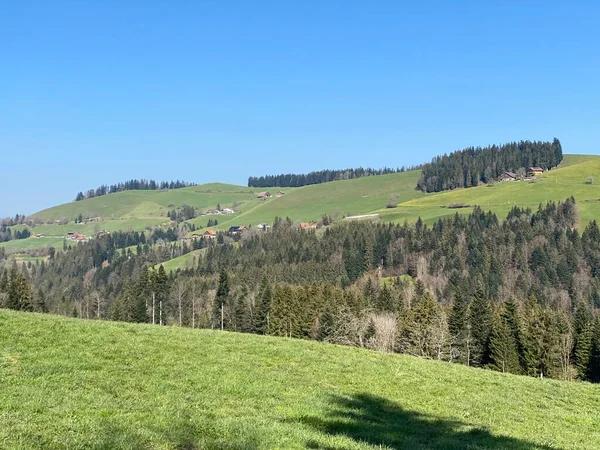 Sviçre Dağ Kütlesi Pilatus Schwarzenberg Lucerne Kantonu Kanton Luzern Sviçre — Stok fotoğraf