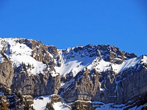 Sviçre Nin Pilatus Dağ Sıralarında Sviçre Nin Lucerne Kantonu Nda — Stok fotoğraf