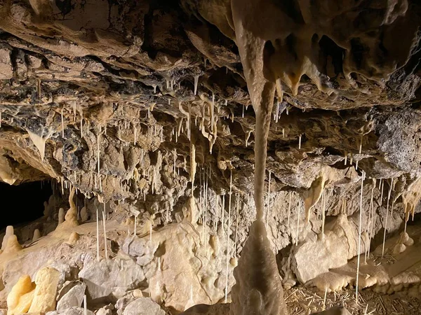 Jaskinie Vallorbe Lub Grotte Orbe Grottes Vallorbe Lub Die Grotten — Zdjęcie stockowe