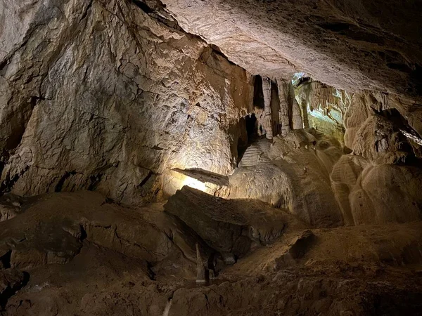 Tourist Lokvarka Cave Gorski Kotar Region Lokve Croatia Turisticka Spilja — Stock Photo, Image