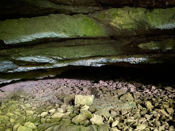 Σπήλαιο Zagorska Pec Σπήλαιο Zagorska Στη Desmerice Ogulin Κροατία Spilja — Φωτογραφία Αρχείου