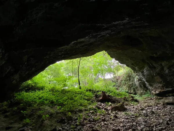 Cueva Zagorska Pec Cueva Zagorska Desmerice Ogulin Croacia Spilja Zagorska — Foto de Stock