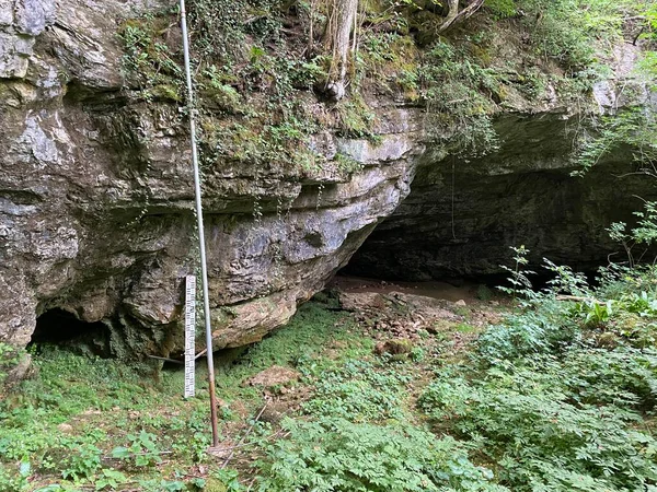 Grotta Zagorska Pec Grotta Zagorska Desmerice Ogulin Croazia Spilja Zagorska — Foto Stock