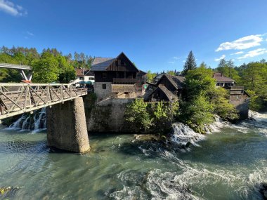 Rastoke Waterfalls or Slunjcica Waterfalls (Slunj, Croatia) - Rastoke-Wasserfaelle oder Slunjcica-Wasserfaelle (Slunj, Kroatien) - Slapovi u Rastokama ili Slapovi Slunjcice (Slunj, Hrvatska)