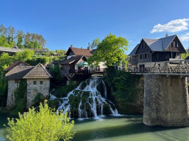 Rastoke Waterfalls or Slunjcica Waterfalls (Slunj, Croatia) - Rastoke-Wasserfaelle oder Slunjcica-Wasserfaelle (Slunj, Kroatien) - Slapovi u Rastokama ili Slapovi Slunjcice (Slunj, Hrvatska)