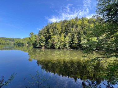 Yapay Trakoscan Gölü (Zagorje, Hırvatistan) - Die - Trakoscan oder kuenstlicher Trakoscansee (Kroatien) - Umjetno jezero ili Trakoscansko jezero (Hrvatsko zagorje, Hrvatska)