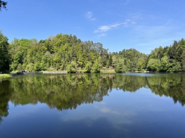 Yapay Trakoscan Gölü (Zagorje, Hırvatistan) - Die - Trakoscan oder kuenstlicher Trakoscansee (Kroatien) - Umjetno jezero ili Trakoscansko jezero (Hrvatsko zagorje, Hrvatska)
