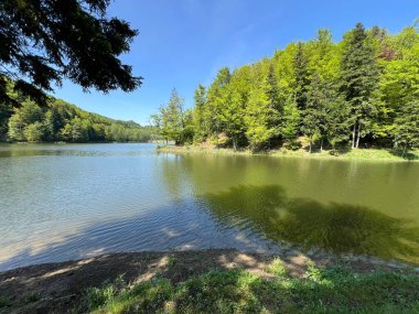 Yapay Trakoscan Gölü (Zagorje, Hırvatistan) - Die - Trakoscan oder kuenstlicher Trakoscansee (Kroatien) - Umjetno jezero ili Trakoscansko jezero (Hrvatsko zagorje, Hrvatska)