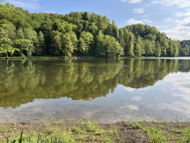Yapay Trakoscan Gölü (Zagorje, Hırvatistan) - Die - Trakoscan oder kuenstlicher Trakoscansee (Kroatien) - Umjetno jezero ili Trakoscansko jezero (Hrvatsko zagorje, Hrvatska)