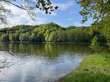 Yapay Trakoscan Gölü (Zagorje, Hırvatistan) - Die - Trakoscan oder kuenstlicher Trakoscansee (Kroatien) - Umjetno jezero ili Trakoscansko jezero (Hrvatsko zagorje, Hrvatska)