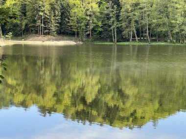 Yapay Trakoscan Gölü (Zagorje, Hırvatistan) - Die - Trakoscan oder kuenstlicher Trakoscansee (Kroatien) - Umjetno jezero ili Trakoscansko jezero (Hrvatsko zagorje, Hrvatska)