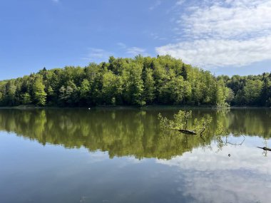 Yapay Trakoscan Gölü (Zagorje, Hırvatistan) - Die - Trakoscan oder kuenstlicher Trakoscansee (Kroatien) - Umjetno jezero ili Trakoscansko jezero (Hrvatsko zagorje, Hrvatska)