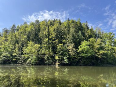 Yapay Trakoscan Gölü (Zagorje, Hırvatistan) - Die - Trakoscan oder kuenstlicher Trakoscansee (Kroatien) - Umjetno jezero ili Trakoscansko jezero (Hrvatsko zagorje, Hrvatska)