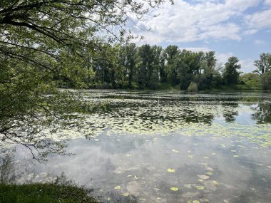 Oresje Gölü veya yapay göl Oresje (Zagreb İlçesi, Hırvatistan) - Oresje-See oder kuenstlicher (Kroatien) - Umjetno jezero Oresje (Sveta Nedelja, Hrvatska)