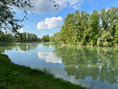 Özel kuşbilimi rezervi Sava - Strmec ve Hırvatistan 'ın Strmec ve balıkçılık alanı - Posebni ornitoloski rezervat Sava Strmec i ribolovna zona jezera Strmec (Sveta Nedelja, Hrvatska)