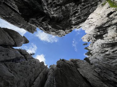 Katı doğa koruma alanı Beyaz kayalar (Hırvatistan) - Strenges Naturschutzgebiet Bijele Stijene (Kroatien) - Strogi rezervat Bijele stijene, Ogulin (Gorski kotar, Hrvatska))