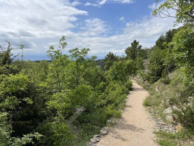 Cikola Nehri boyunca yürüyüş yolları (Cikola Su Parkı ve Kanyonu 'nun önemli manzarası, Hırvatistan) - Pjesacke staze uz rijeku Cikolu (Znacajni krajobraz Vodeni tok i kanjon Cikole)