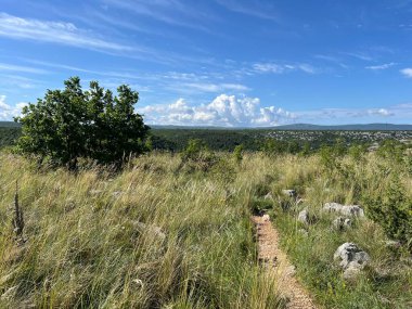 Cikola Nehri boyunca yürüyüş yolları (Cikola Su Parkı ve Kanyonu 'nun önemli manzarası, Hırvatistan) - Pjesacke staze uz rijeku Cikolu (Znacajni krajobraz Vodeni tok i kanjon Cikole, Hrvatska)