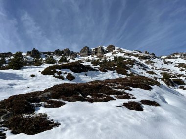 İsviçre 'nin iklim değişikliği ve küresel ısınmanın yol açtığı İsviçre Alplerindeki taze kar örtüsünün hızlandırılmış erimesi, İsviçre - Schweizer Alplerindeki Beschleunigtes Abschmelzen der Neuschneedecke in den Schweizer Alpen