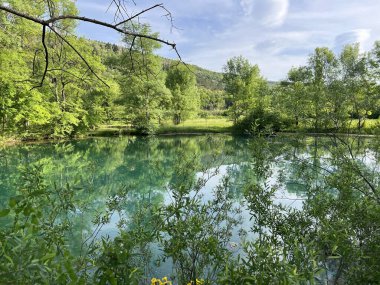 Özel Ichthology Reserve Vrljika, Donji Prolozac - Imotska krajina bölgesi, Hırvatistan (UNESCO GeoPark) - Posebni ihtioloski rezervat Vrljika, Donji Prolozac - Hrvatska (UNESCO GeoPark, Hrvatska)