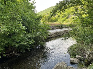 Çek Akımı veya Hırvatistan 'ın Sinjska Krajina bölgesinde (Trilj, Hırvatistan) Önemli Manzara Yakalama - Potok Yakala ili Znacajni Krajobraz Yakala na podrucju Sinjske Krajine (Trilj, Hrvatska)