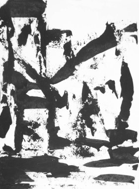 Şehir, soyut siyah beyaz çizimler, grafikler